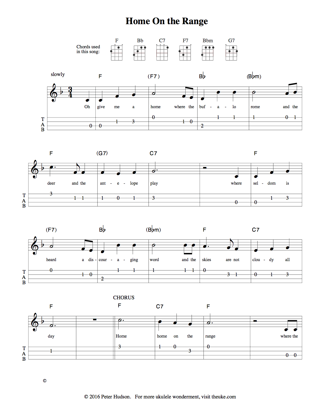 free-printable-sheet-music-for-ukulele